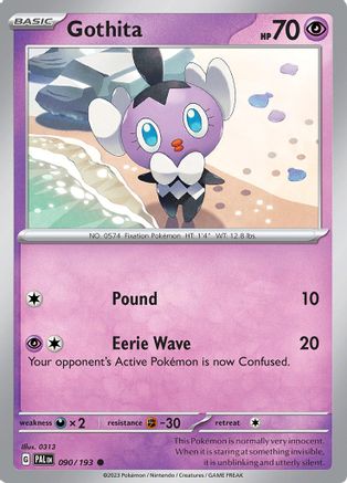 Gothita 090/193 - SV02 Paldea Evolved - for just $0.12! 