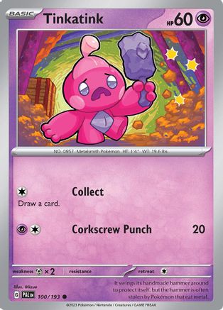 Tinkatink 100/193 - SV02 Paldea Evolved - for just $0.08! 