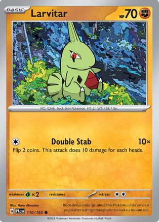 Larvitar 110/193 - SV02 Paldea Evolved - for just $0.03! 