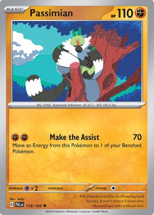 Passimian 118/193 - SV02 Paldea Evolved - for just $0.05! 