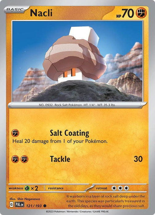Nacli (121/193) [Scarlet & Violet: Paldea Evolved] - for just $0.10! 