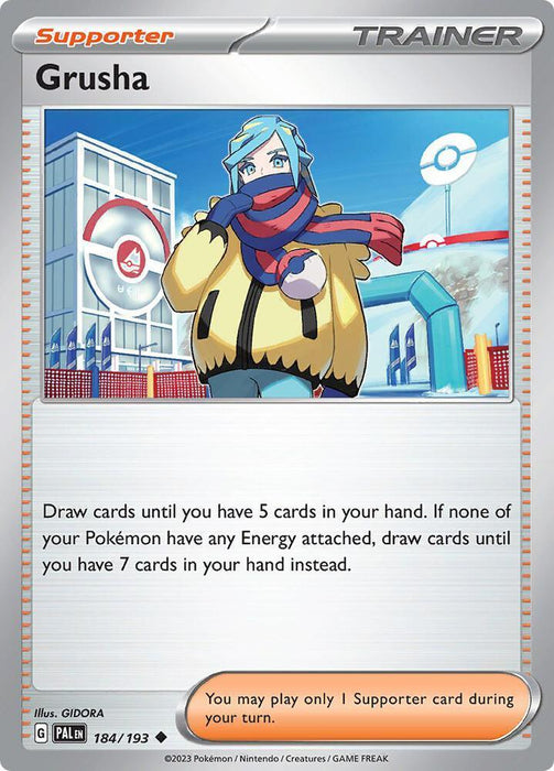 Grusha (184/193) [Scarlet & Violet: Paldea Evolved] - for just $0.10! 
