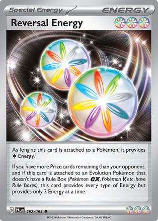 Reversal Energy 192/193 - SV02 Paldea Evolved - for just $0.17! 