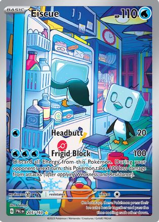 Eiscue 205/193 - SV02 Paldea Evolved Holofoil - for just $7.56! 