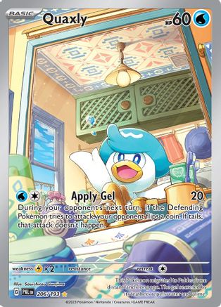 Quaxly 206/193 - SV02 Paldea Evolved Holofoil - for just $3.50! 