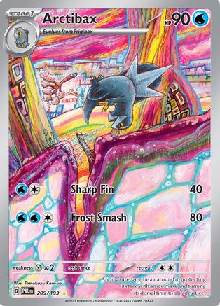 Arctibax 209/193 - SV02 Paldea Evolved Holofoil - for just $7.55! 