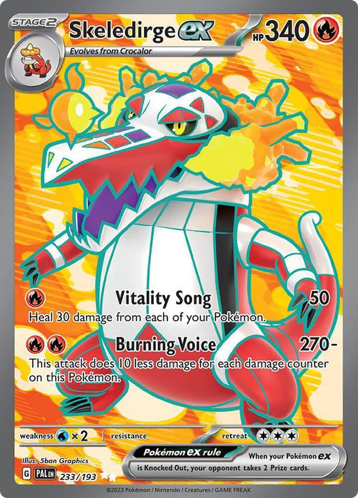 Skeledirge ex (233/193) [Scarlet & Violet: Paldea Evolved] - for just $1.10! 