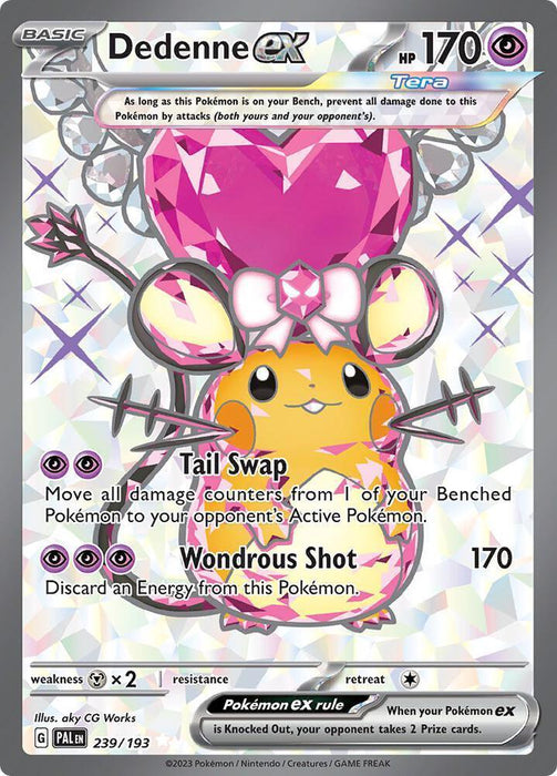 Dedenne ex (239/193) [Scarlet & Violet: Paldea Evolved] - for just $6.50! 
