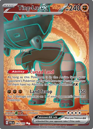 Ting-Lu ex 243/193 - SV02 Paldea Evolved Holofoil - for just $0.74! 