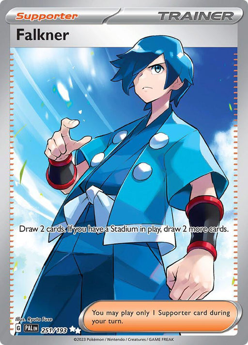 Falkner (251/193) [Scarlet & Violet: Paldea Evolved] - for just $0.50! 