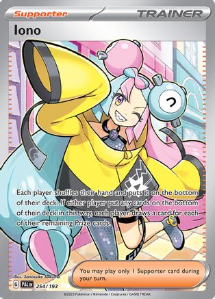 Iono 254/193 - SV02 Paldea Evolved Holofoil - for just $8.74! 
