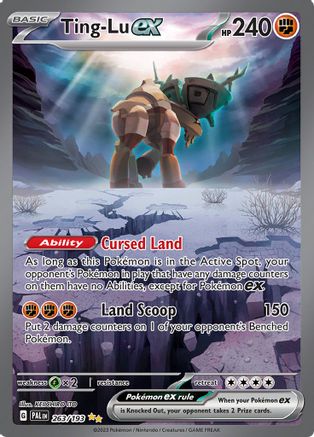 Ting-Lu ex 263/193 - SV02 Paldea Evolved Holofoil - for just $5.10! 