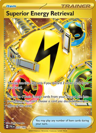 Superior Energy Retrieval 277/193 - SV02 Paldea Evolved Holofoil - for just $1.82! 