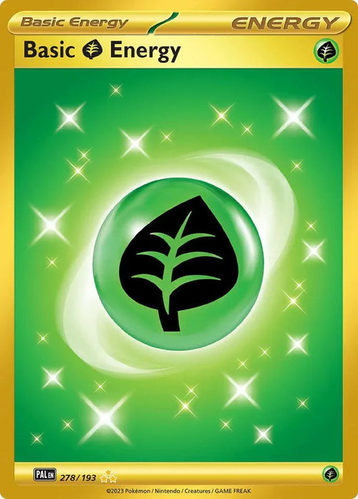 Basic Grass Energy (278/193) [Scarlet & Violet: Paldea Evolved] - for just $3.90! 