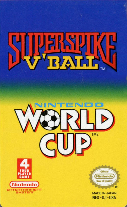 Super Spike V'Ball / Nintendo World Cup (Nintendo NES) - for just $0! 
