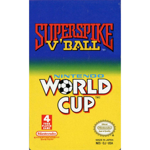 Super Spike V'Ball / Nintendo World Cup (Nintendo NES) - Just $0! Shop now at Retro Gaming of Denver