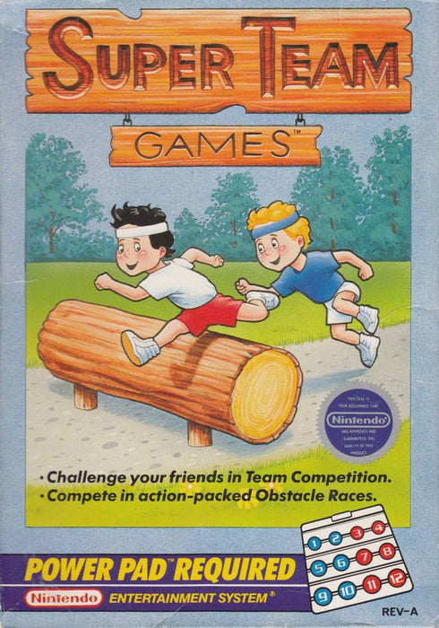 Super Team Games With Power Pad (Nintendo NES) - for just $0! 