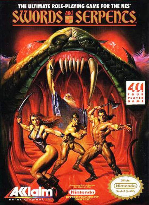 Swords and Serpents (Nintendo NES) - for just $0! 