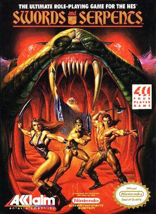 Swords and Serpents (Nintendo NES) - for just $0! 