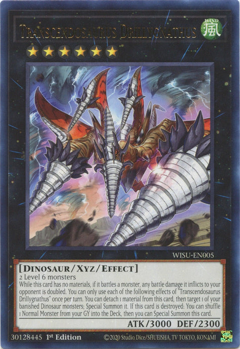 Transcendosaurus Drillygnathus [WISU-EN005] Rare - for just $0.10! 