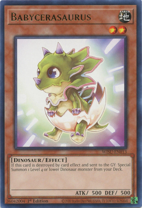 Babycerasaurus [WISU-EN013] Rare - for just $0.10! 