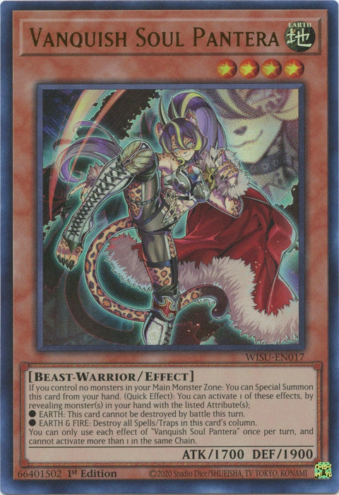 Vanquish Soul Pantera [WISU-EN017] Ultra Rare - for just $0.20! 