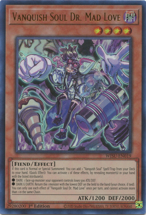 Vanquish Soul Dr. Mad Love [WISU-EN019] Ultra Rare - for just $0.70! 