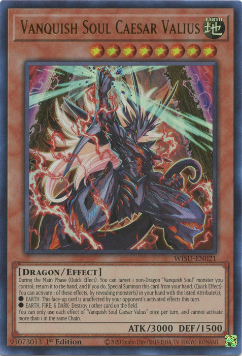 Vanquish Soul Caesar Valius [WISU-EN021] Ultra Rare - for just $0.15! 