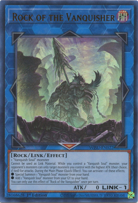 Rock of the Vanquisher [WISU-EN022] Ultra Rare - for just $2.25! 