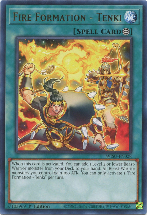 Fire Formation - Tenki [WISU-EN028] Rare - for just $0.10! 