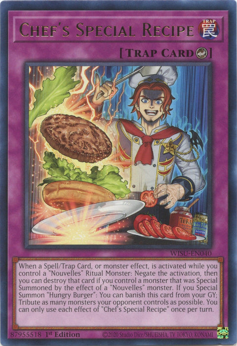 Chef's Special Recipe [WISU-EN040] Rare - for just $0.10! 