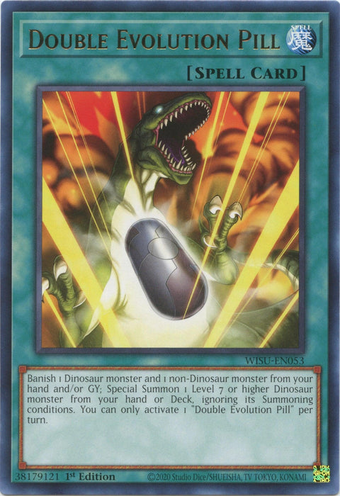 Double Evolution Pill [WISU-EN053] Rare - for just $0.10! 