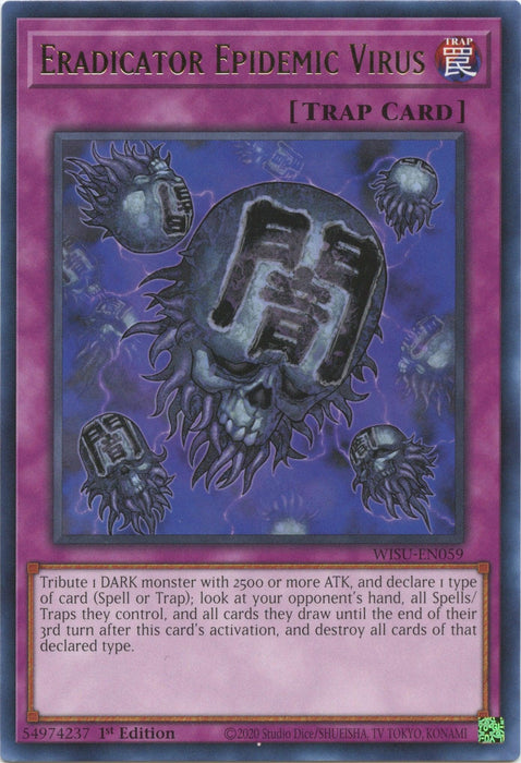 Eradicator Epidemic Virus [WISU-EN059] Rare - for just $0.10! 