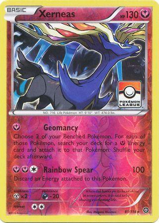 Xerneas (81/114) (Steam Siege League Promo) [XY: Steam Siege] - for just $1.35! 