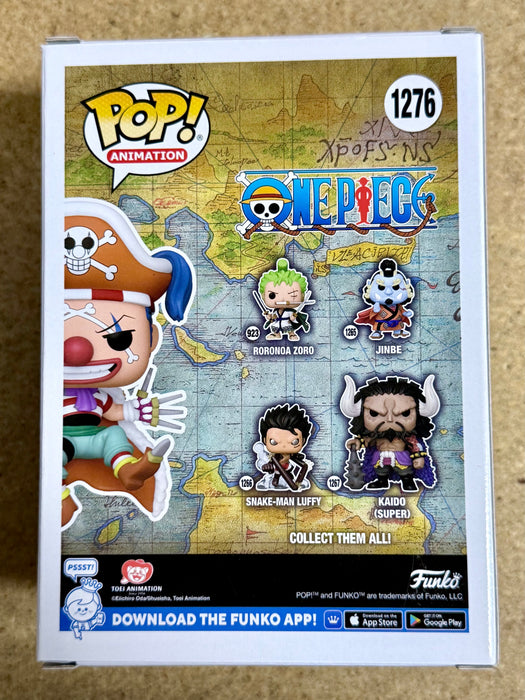 Funko Pop! Animation Captain Buggy The Clown #1276 One Piece 2022 HT Exclusive - for just $20! 