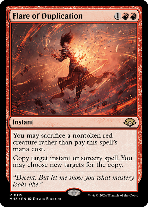 Flare of Duplication (MH3-119) - Modern Horizons 3 - for just $0.40! 
