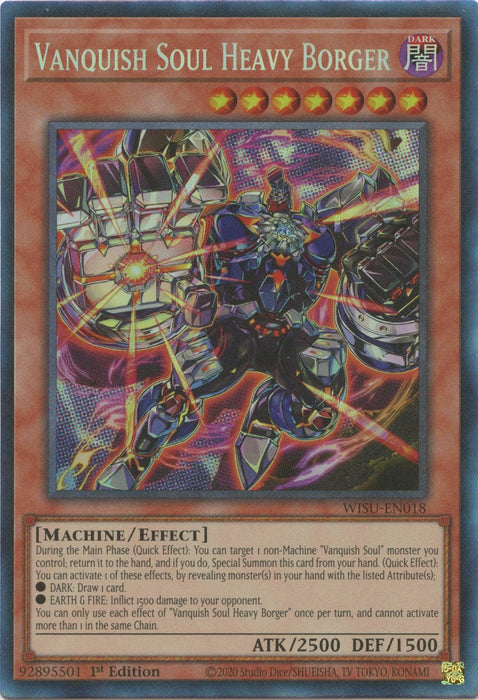 Vanquish Soul Heavy Borger [WISU-EN018] Collector's Rare - for just $8.85! 
