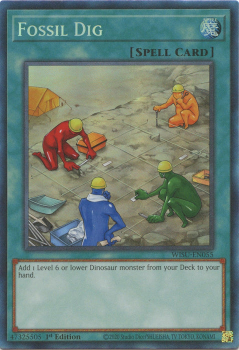 Fossil Dig [WISU-EN055] Collector's Rare - for just $3.55! 