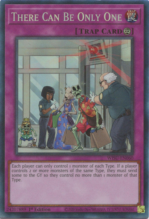 There Can Be Only One [WISU-EN060] Collector's Rare - for just $6.60! 