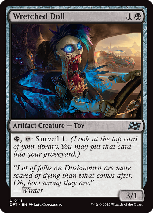 Wretched Doll (DFT-111) - Aetherdrift Foil - for just $0.03! 