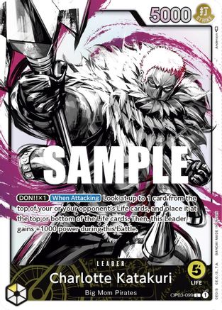 Charlotte Katakuri (099) (Alternate Art) (OP03-099) - Pillars of Strength Foil - for just $43.55! 