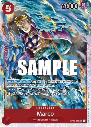 Marco (OP03-013) - Pillars of Strength Foil - for just $0.55! 