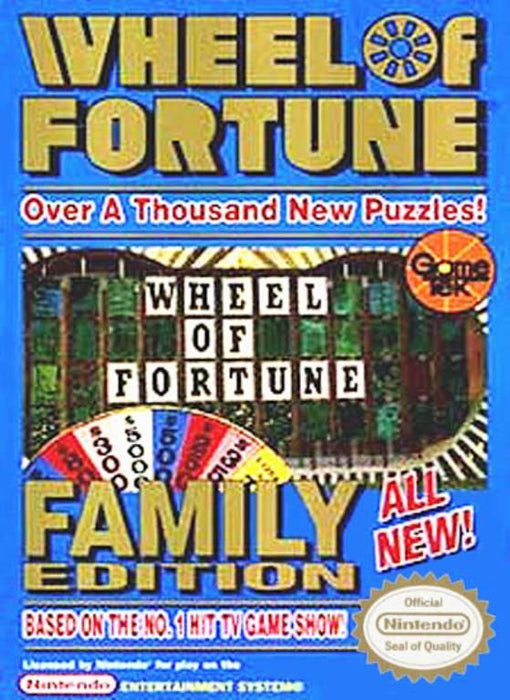 Wheel of Fortune: Family Edition (Nintendo NES) - for just $0! 
