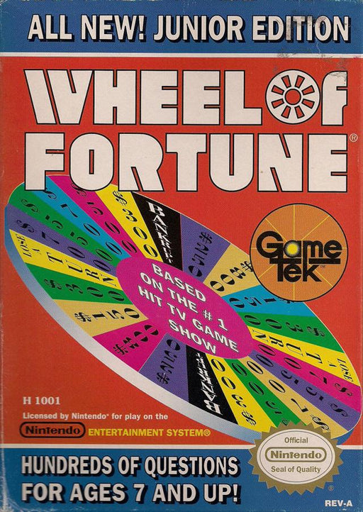 Wheel of Fortune: Junior Edition (Nintendo NES) - for just $0! 