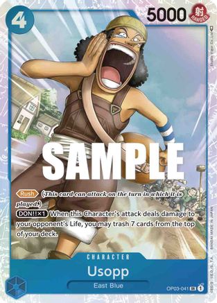 Usopp (OP03-041) - Pillars of Strength Foil - for just $0.53! 