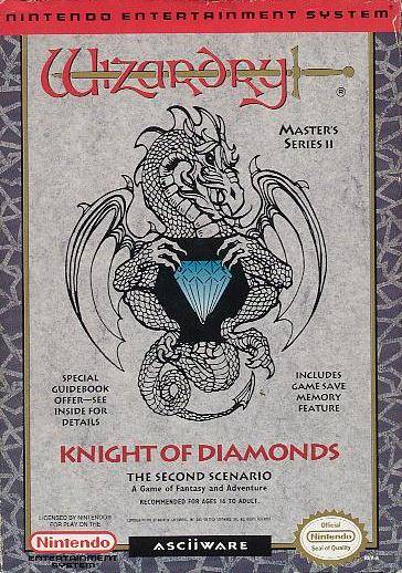 Wizardry: Knight of Diamonds - The Second Scenario (Nintendo NES) - for just $0! 