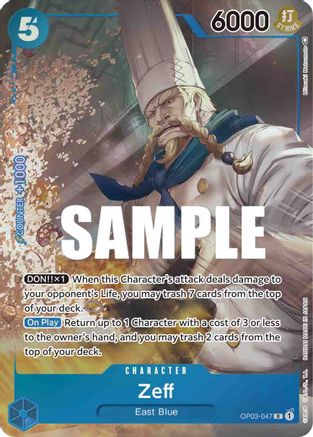 Zeff (Alternate Art) (OP03-047) - Pillars of Strength Foil - for just $3.52! 