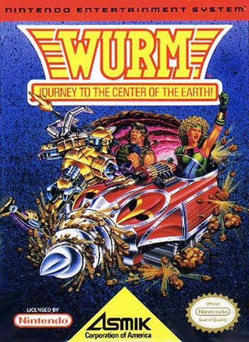 Wurm Journey to the Center of the Earth (Nintendo NES) - for just $0! 