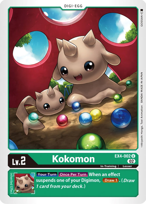 Kokomon [EX4-002] [Alternative Being Booster] - Just $0.09! Shop now at Retro Gaming of Denver