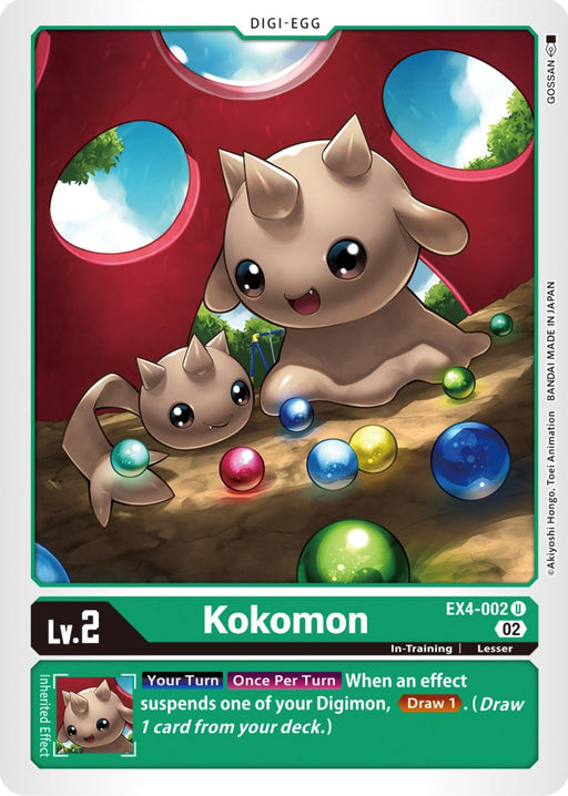 Kokomon [EX4-002] [Alternative Being Booster] - Just $0.09! Shop now at Retro Gaming of Denver